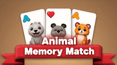 Animal Memory Match