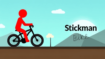 Stickman Bike